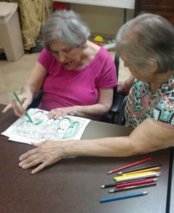 Senior Companions coloring
